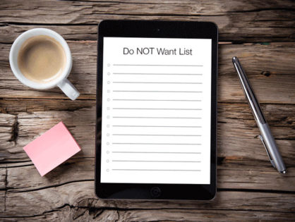 Identifying Your “Do NOT Want” List For The Perfect Home